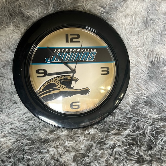 Vintage Jacksonville Jaguars Wall Clock - Picture 1 of 5